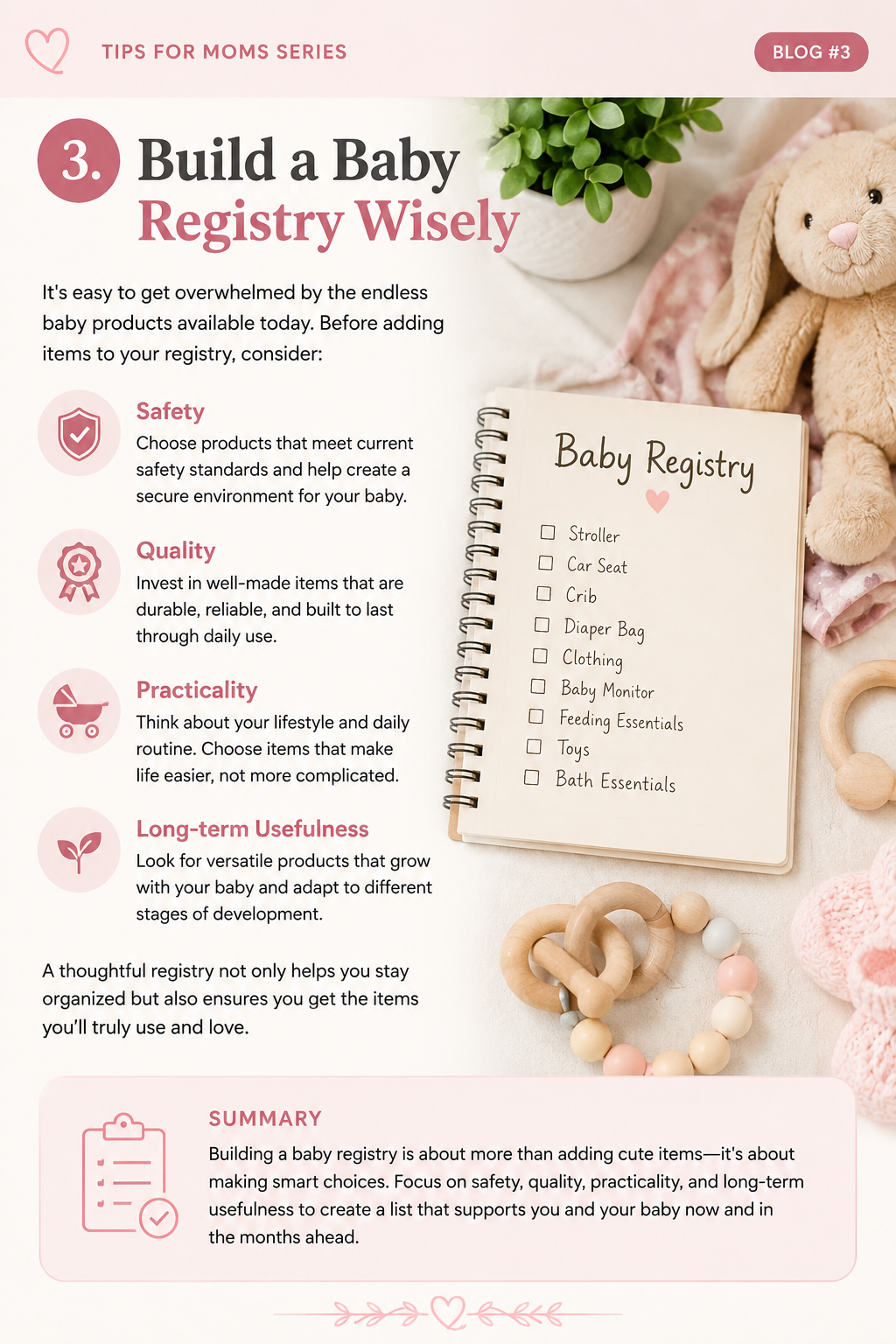 Build a Baby Registry Wisely