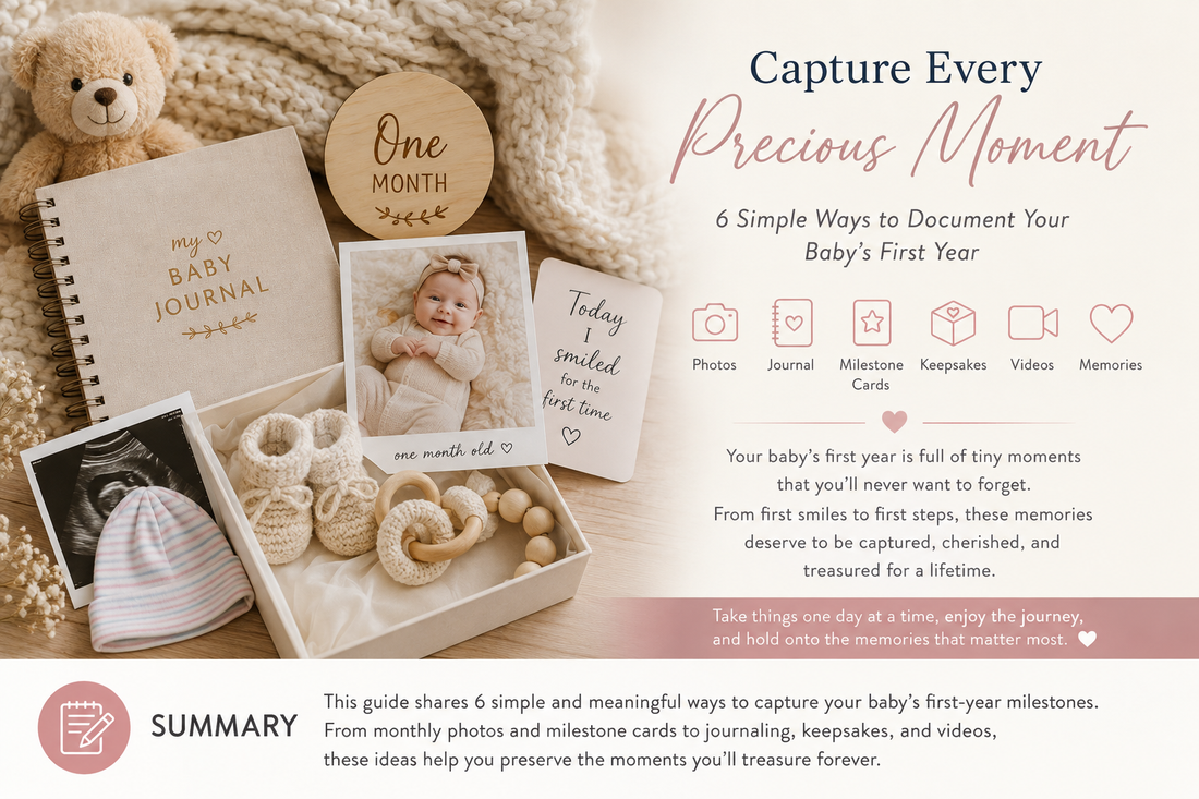 How to Capture Every Precious Baby Milestone: 6 Simple Ideas Every New Parent Should Know (Before They Slip Away)